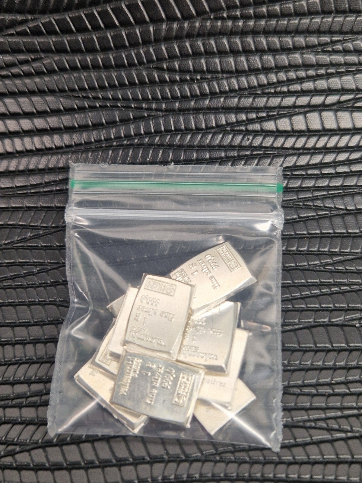 Valcambi 10x 1 gram 999 Zilveren Baartjes, Postzegels en Munten, Ophalen of Verzenden, Zilver