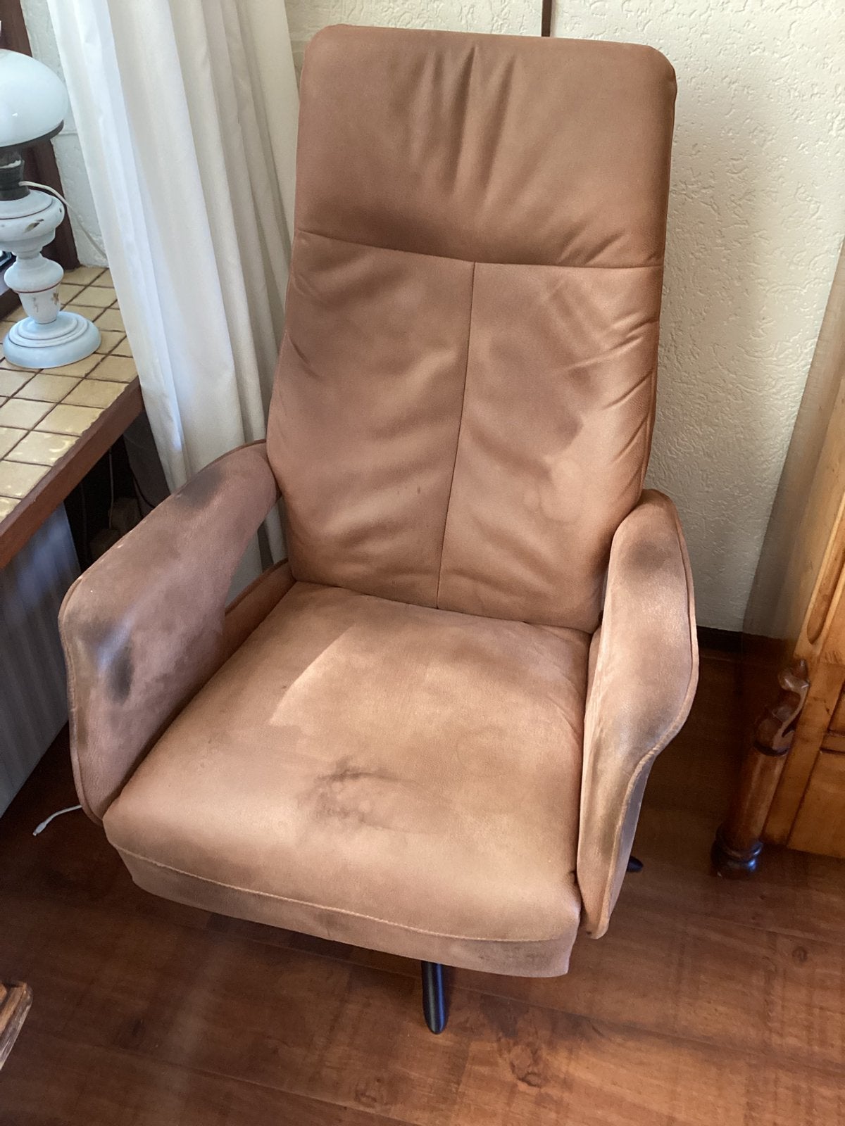 Fauteuil, Huis en Inrichting, Ophalen, Gebruikt, 75 tot 100 cm, 50 tot 75 cm