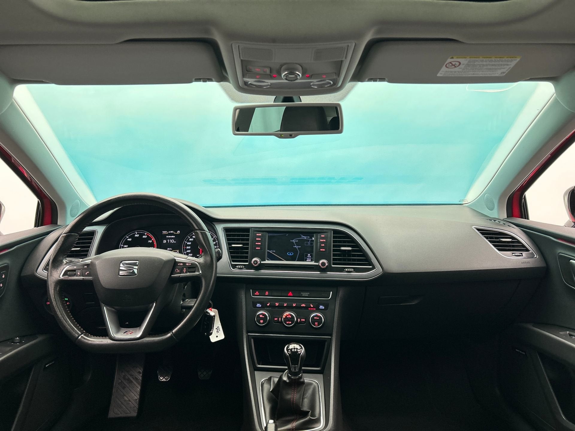 Seat Leon SC 1.8 TSI FR Business 180PK | Panoramadak | Stoel, Auto's, Seat, Gebruikt, 4 cilinders, Leon, Leder en Stof