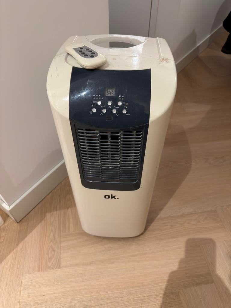 Mobiele airco met afvoerslang, Ophalen, Gebruikt, Minder dan 60 m³, 3 snelheden of meer