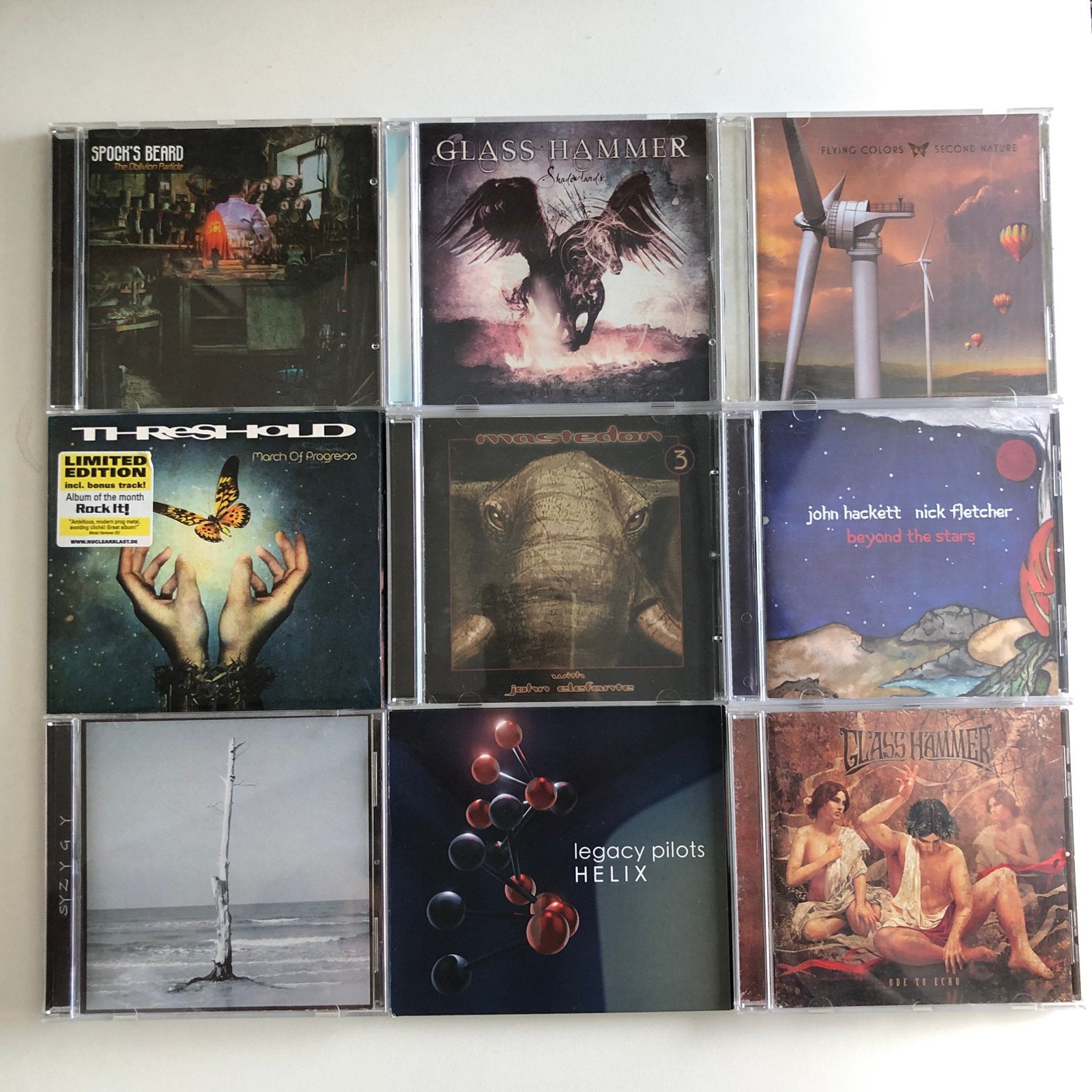 Diverse Symfo cd’s ; Threshold, Mastedon, Neal Morse, Kansas, Cd's en Dvd's, Ophalen of Verzenden, Zo goed als nieuw, Progressive Rock