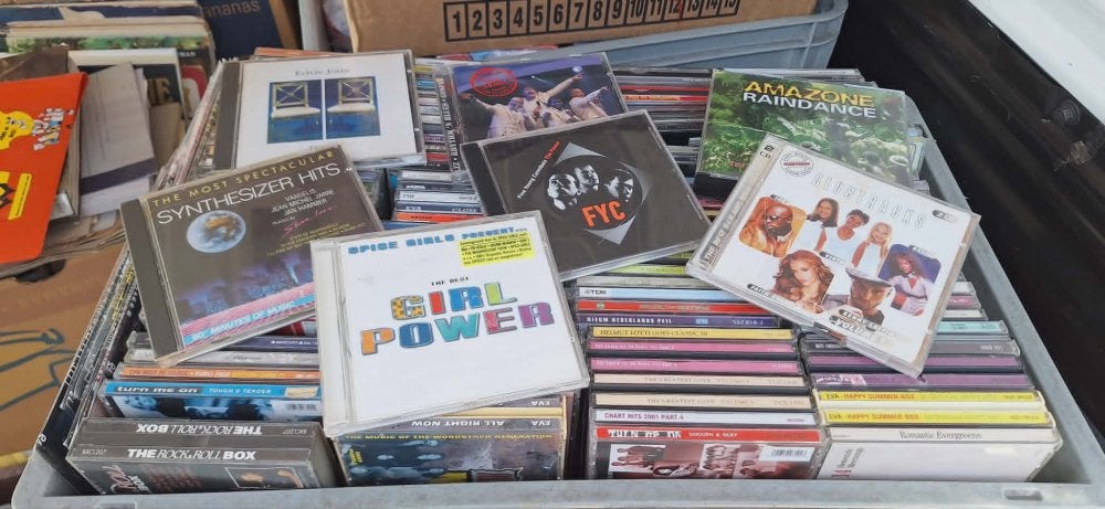 Grote partij van ca. 350 diverse CD's - Pop, Dance, Rock, Ophalen, Gebruikt