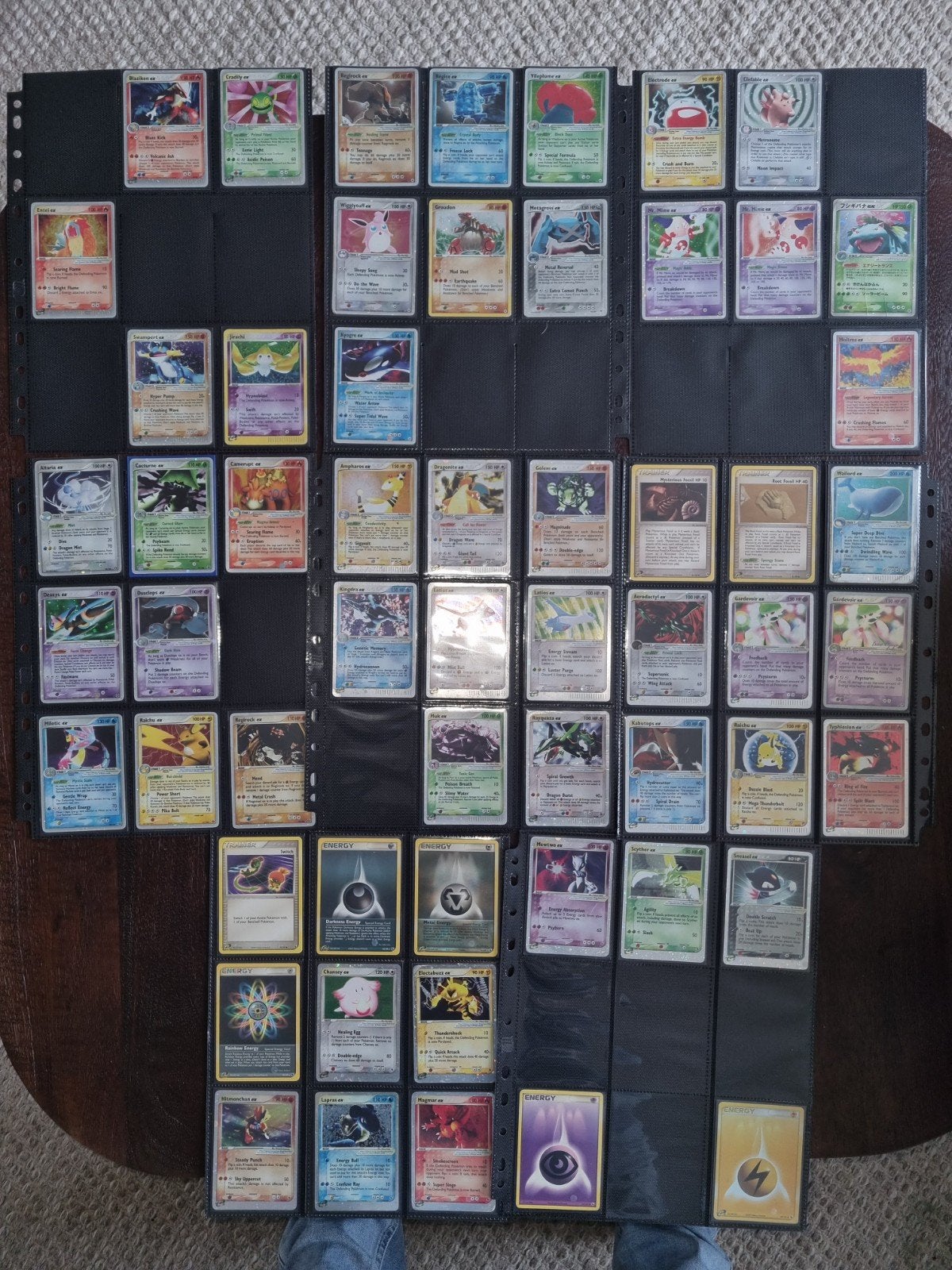 Pokemon kaarten, 7 bijna complete sets ex series, Hobby en Vrije tijd, Verzamelkaartspellen | Pokémon, Ophalen of Verzenden