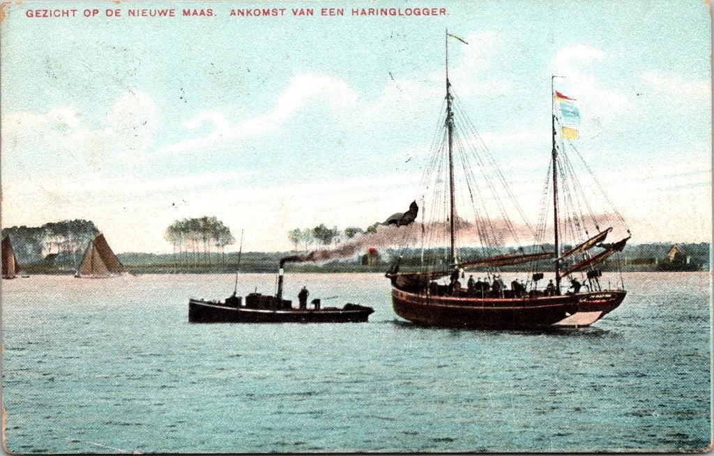 Hellevoetsluis - 11 oude ansichtkaarten, Verzamelen, Verzenden, 1960 tot 1980, Gelopen, Zuid-Holland
