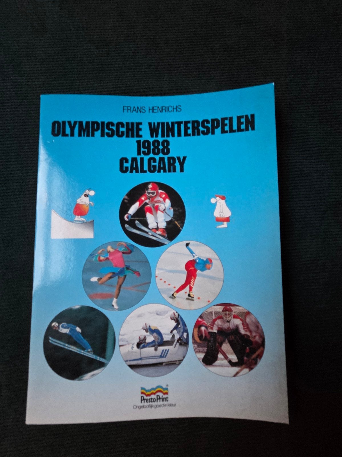 Olympische Winterspelen 1988 Calgary - Frans Henrichs, Ophalen of Verzenden, Gelezen, Frans Henrichs, Wintersport