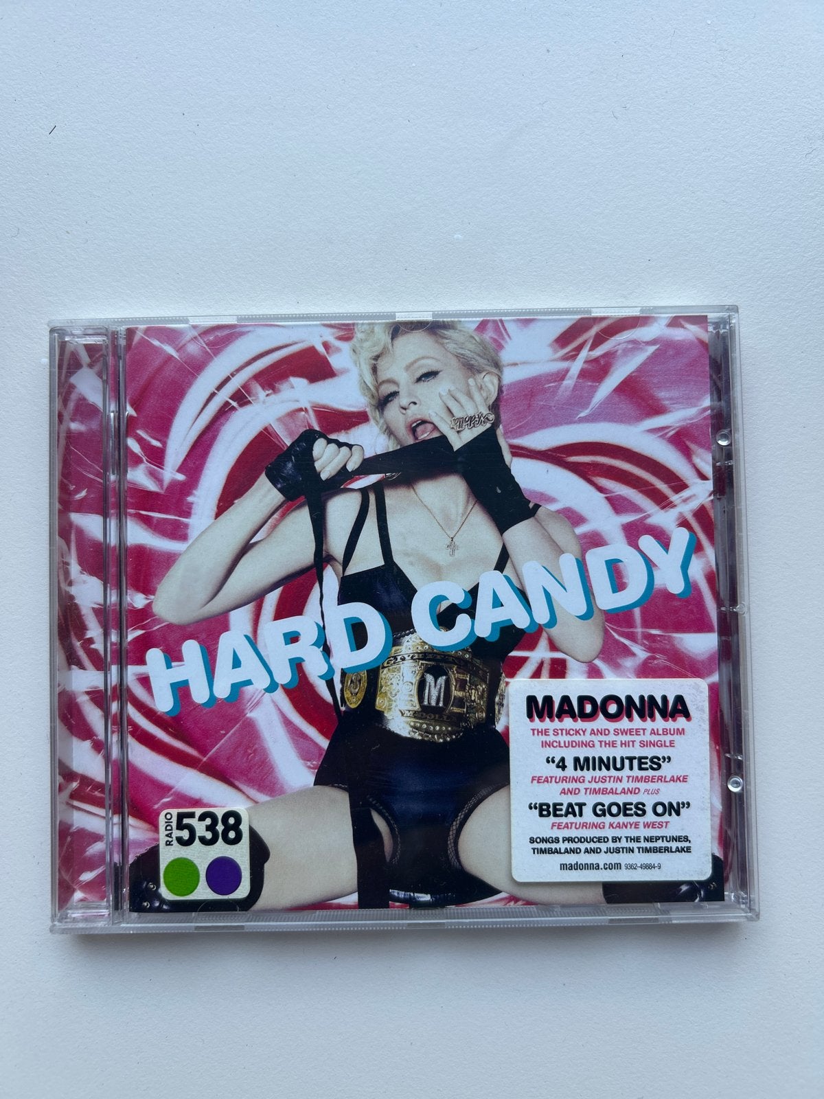 Madonna - Hard Candy CD (Pop, 2008), Cd's en Dvd's, Ophalen of Verzenden, Gebruikt, Pop, Album