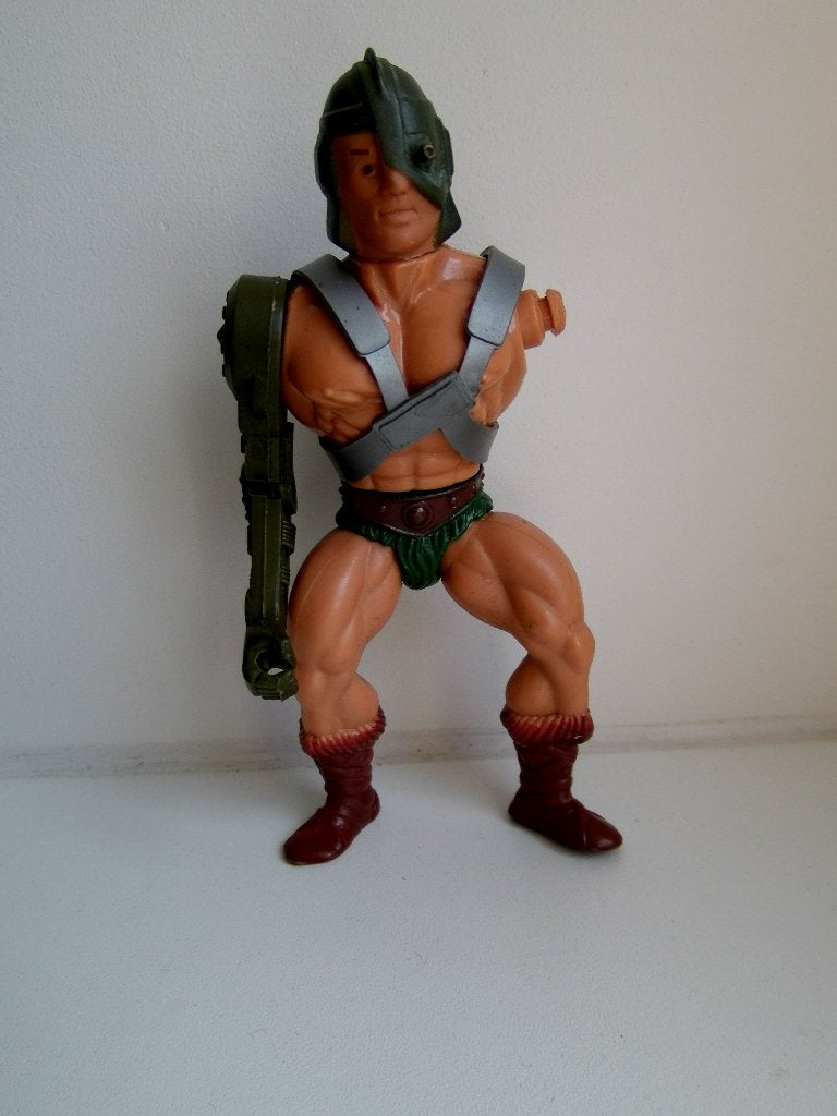 Vintage Defenders of the Planets - Strongarm MOTU Bootleg, Verzamelen, Verzenden, Gebruikt