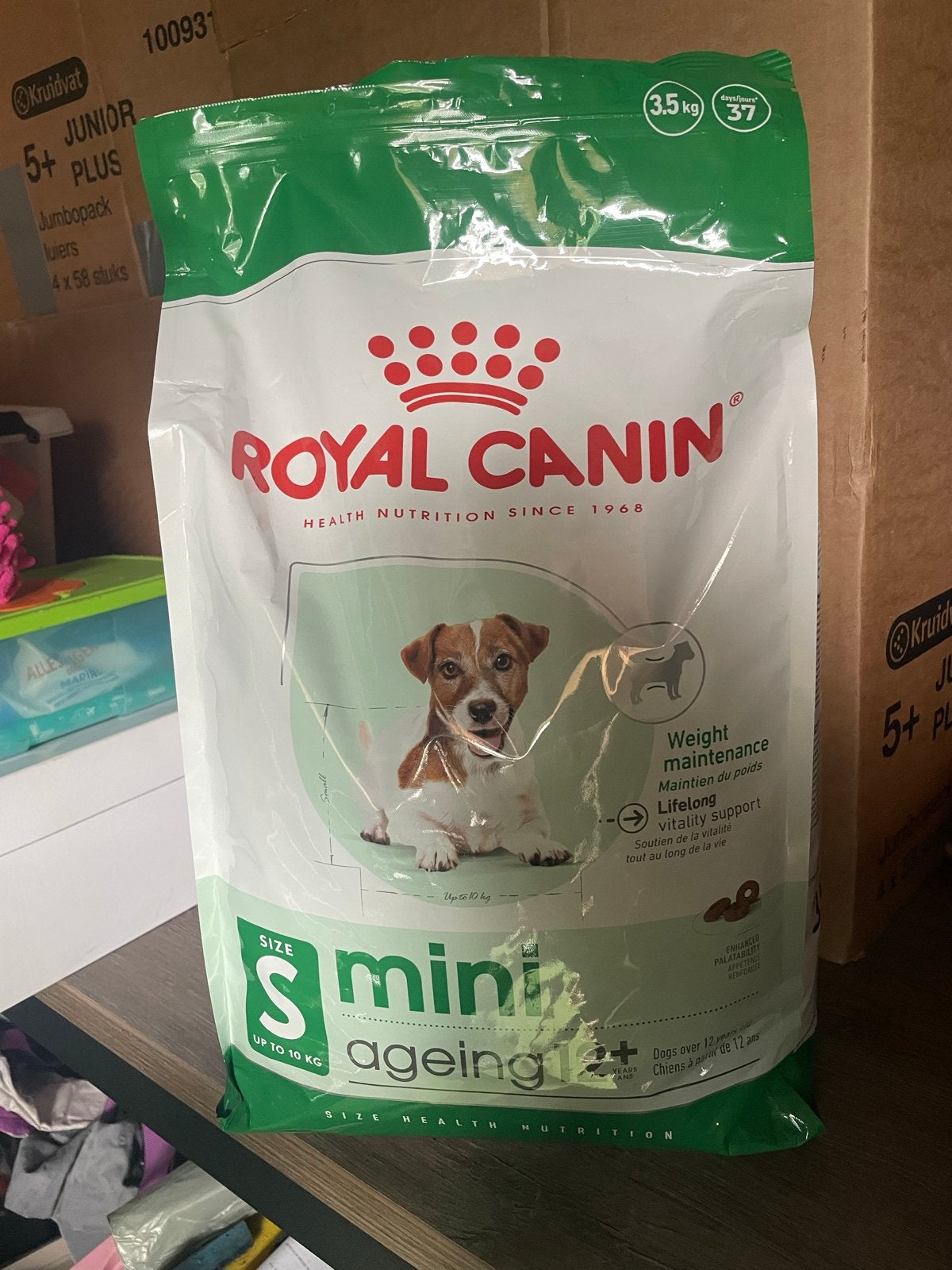 Royal Canin S mini ageing 12+ brok en natvoer, Dieren en Toebehoren, Ophalen of Verzenden, Hond