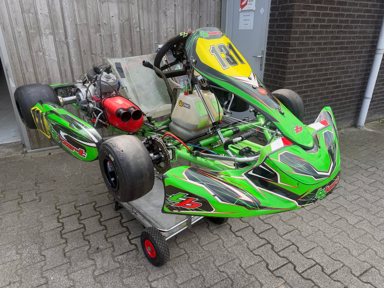 Te Koop: Complete TB schakel kart met Reserveonderdelen, Ophalen, Gebruikt, Kart