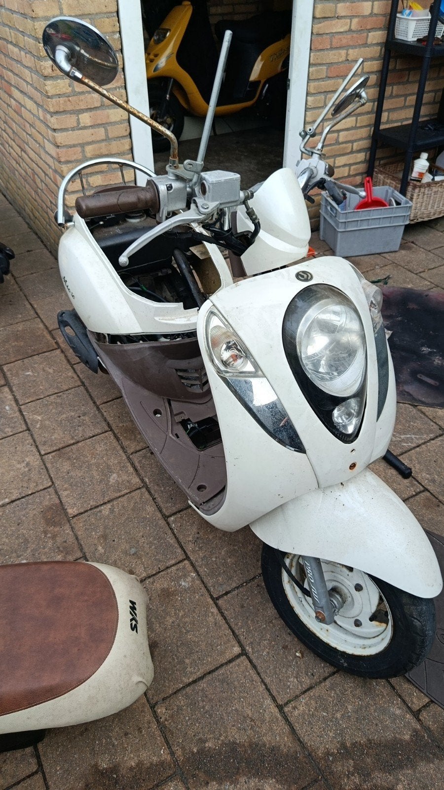 Sym Mio 50cc onderdelen - blok start, loopt en rijdt, Fietsen en Brommers, Ophalen of Verzenden, Gebruikt, Blok