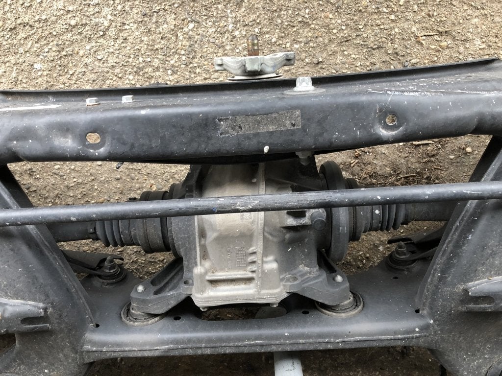 Achteras Compleet W205 C Klasse, Auto-onderdelen, Gebruikt, Mercedes-Benz, Niet ingevuld, Niet ingevuld