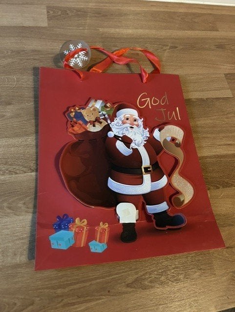 kerst 053 NIEUW Kerst cadeautas 26x32x10cm, Ophalen of Verzenden, Nieuw