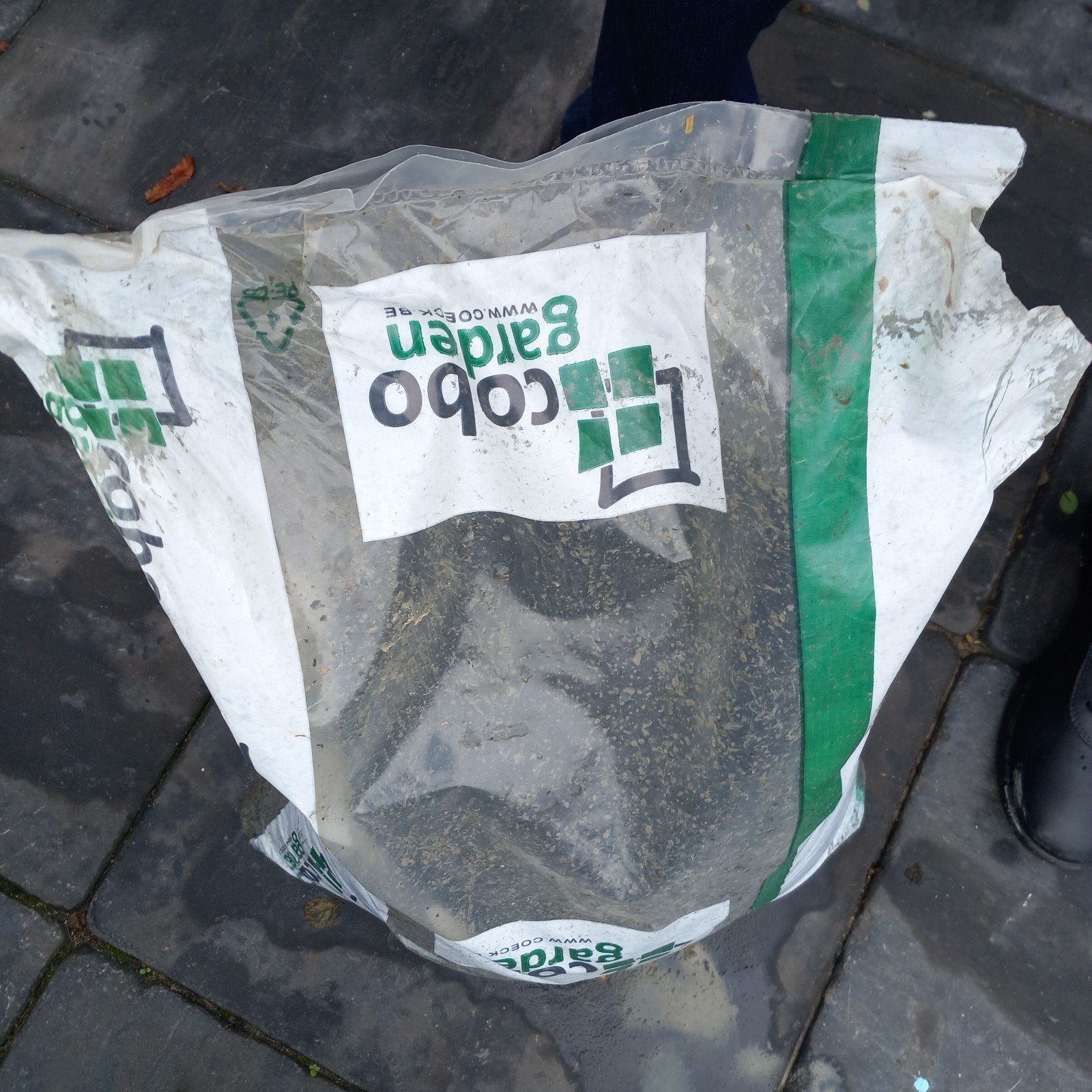 gratis zak Grijze voeg split ophalen Purmerend noord, Ophalen, Voegzand