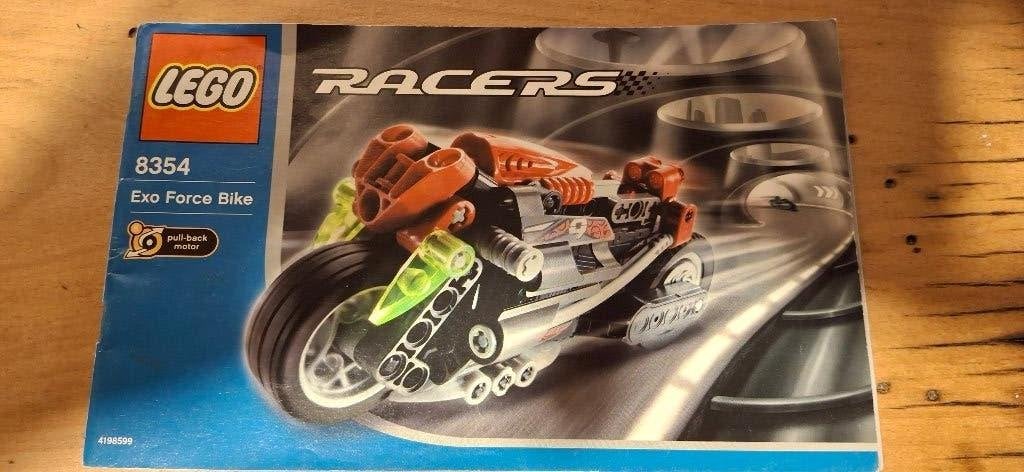 Lego Racers 8354 en 8355, Kinderen en Baby's, Lego, Inclusief instructies, Ophalen of Verzenden, Zo goed als nieuw