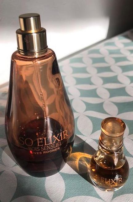 So elixer bois sensuel Yves Rocher 50 ml + mini, Ophalen of Verzenden, Gebruikt