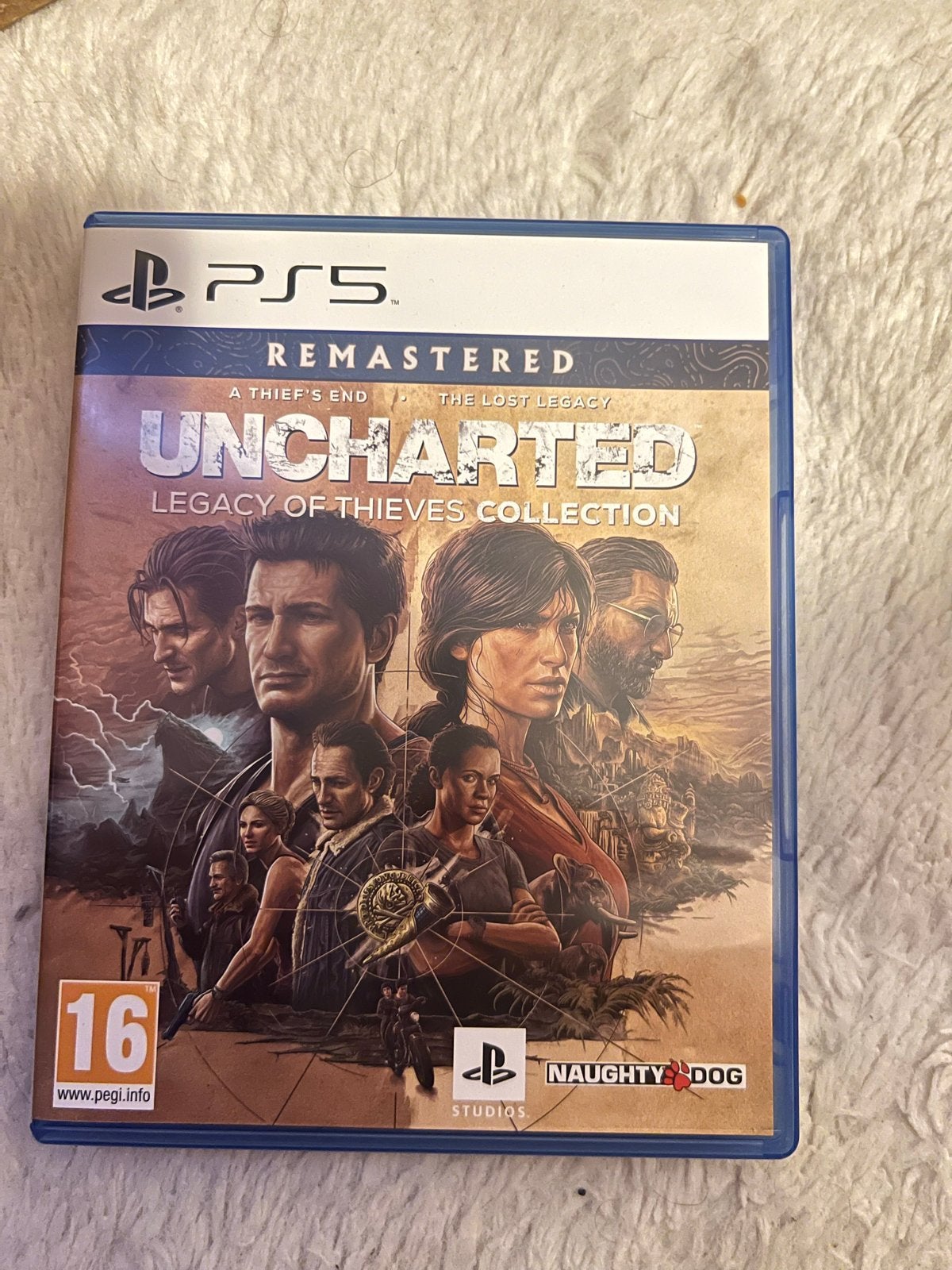 Uncharted: Legacy of Thieves Collection PS5 Remastered, Ophalen of Verzenden, Zo goed als nieuw