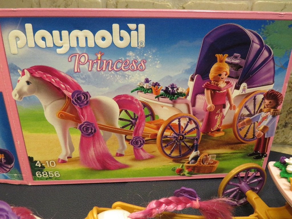 Playmobil Koninklijke koets met paard 6856, Kinderen en Baby's, Ophalen of Verzenden, Zo goed als nieuw, Complete set, Voertuig