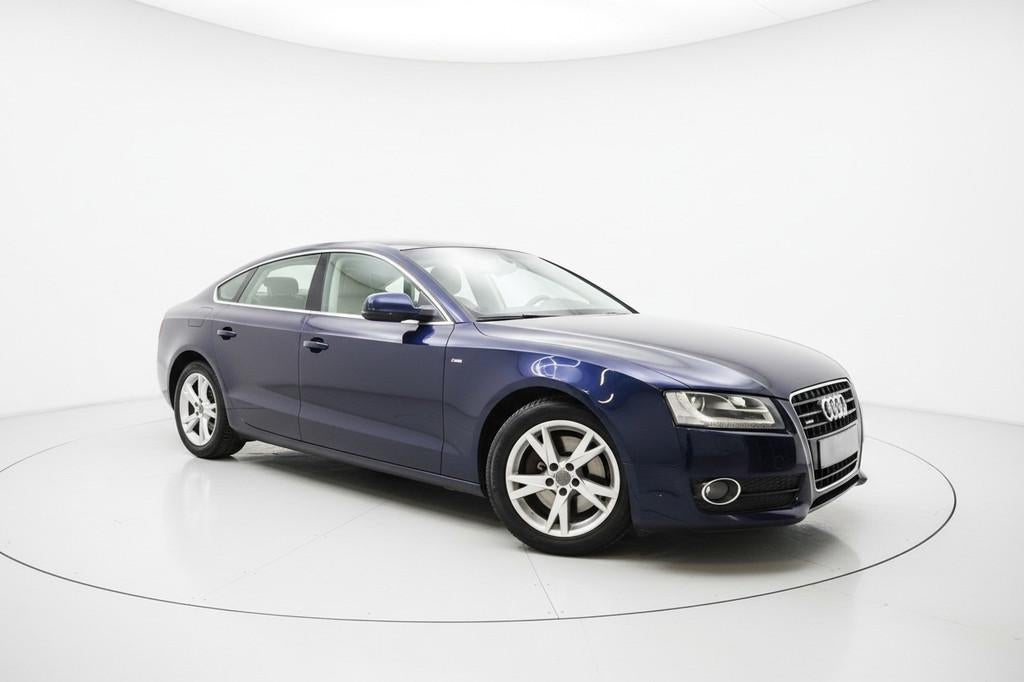 Audi A5 Sportback 3.2 FSI quattro Pro Line 265PK B&O LEER PD, Auto's, Automaat, Euro 5, Gebruikt, Beige