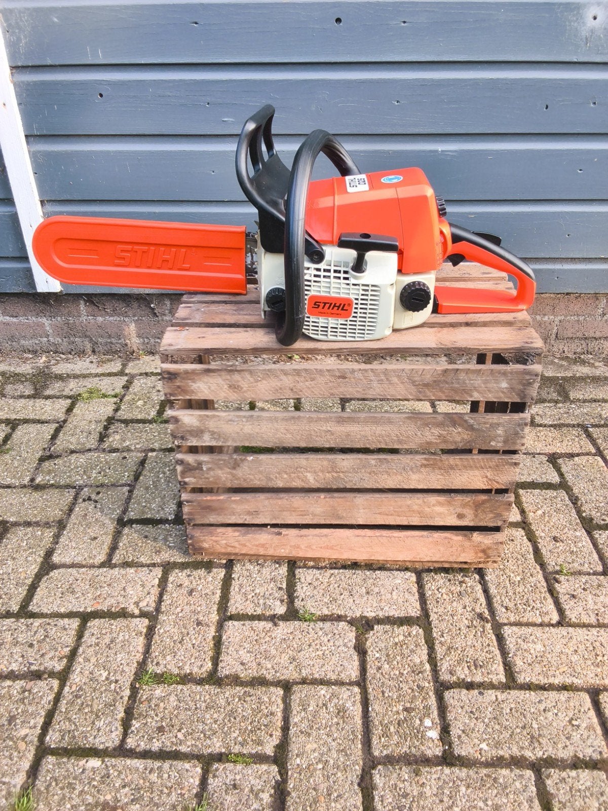 Stihl 025 kettingzaag, Ophalen, Zo goed als nieuw