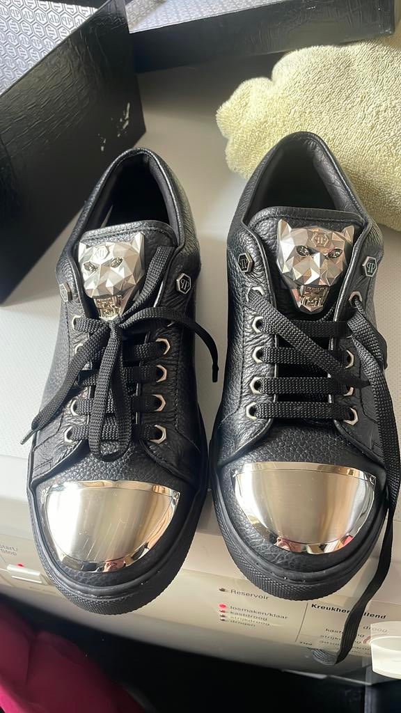 Philipp plein maat 40, Zwart, Ophalen of Verzenden, Sneakers of Gympen, Zo goed als nieuw