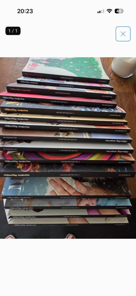 Miljuschka magazine, Boeken, Ophalen of Verzenden, Gelezen, Muziek, Film of Tv