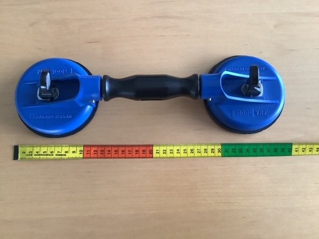 PMA TOOLS dubbele zuignapheffer / glaszuiger / vacuümheffer, Ophalen of Verzenden, Zo goed als nieuw, Overige typen, Overige merken