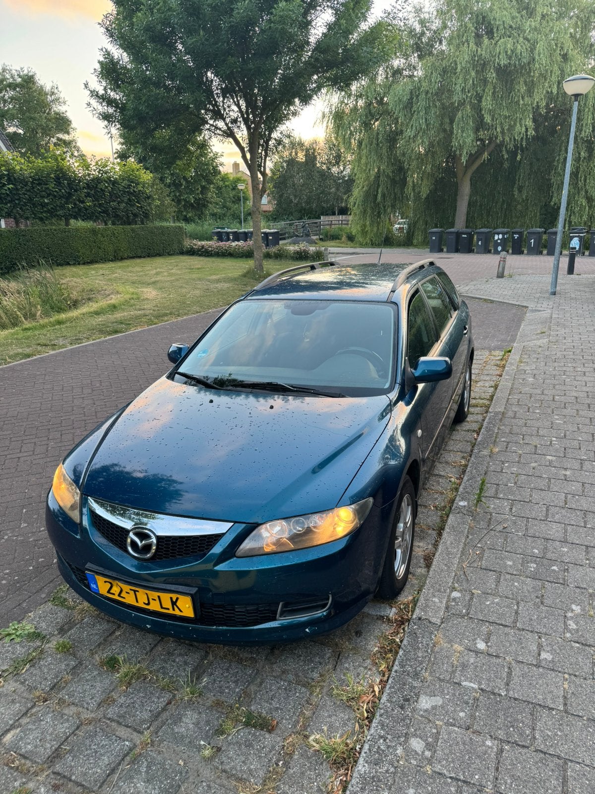 Mazda 6 1.8 Sportbreak 2006 Blauw, Auto's, Mazda, 4 cilinders, Blauw, Origineel Nederlands, Stationwagon