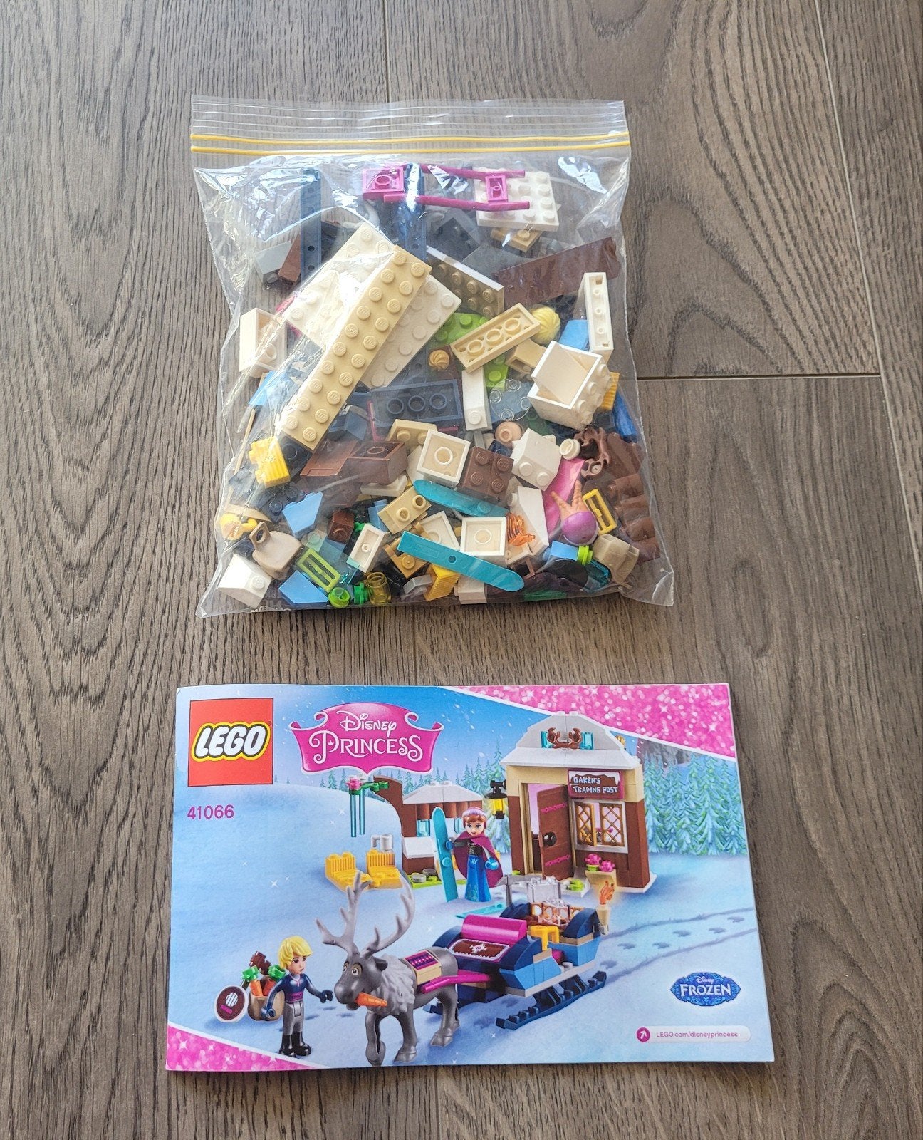 Leuke lego Disney princes 41066 Frozen set., Lego, Ophalen of Verzenden, Zo goed als nieuw, Disney
