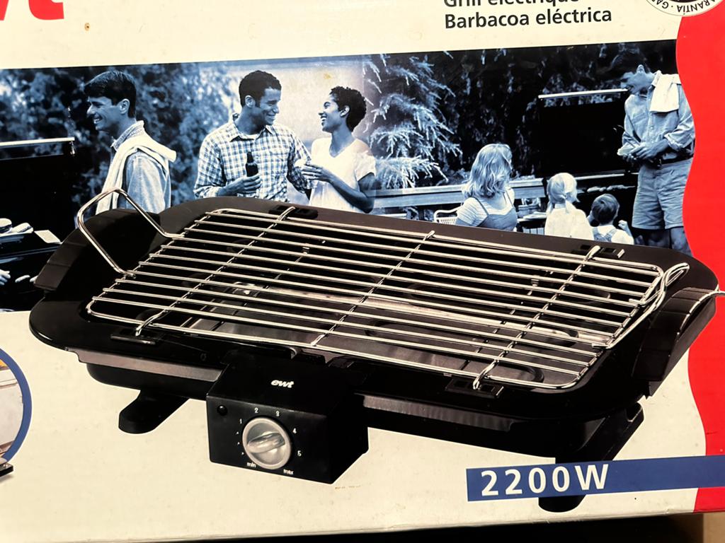 Elektrische Grill - 2200W, Ophalen, Zo goed als nieuw