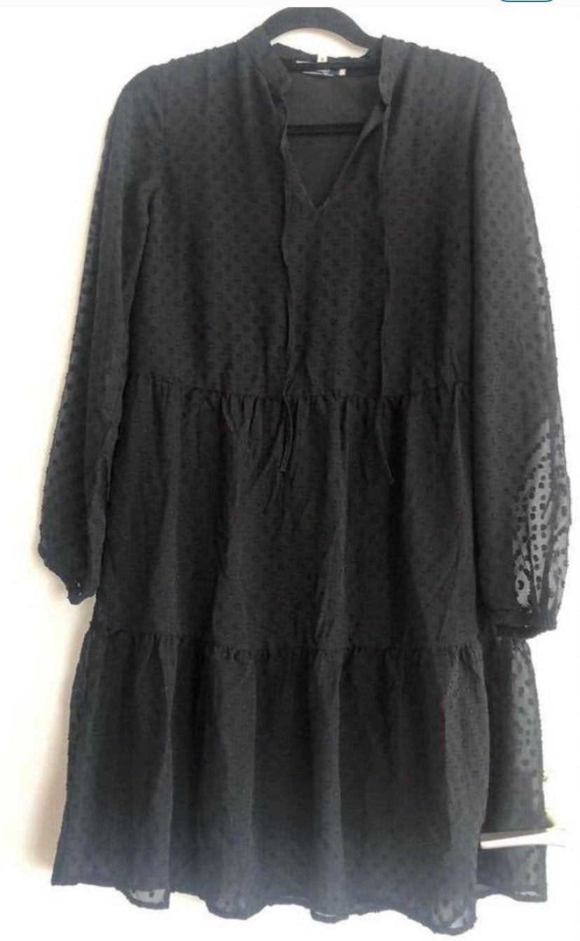 Carcia zomer stroken jurk maat M, Kleding | Dames, Jurken, Maat 38/40 (M), Zwart, Ophalen of Verzenden, Zo goed als nieuw