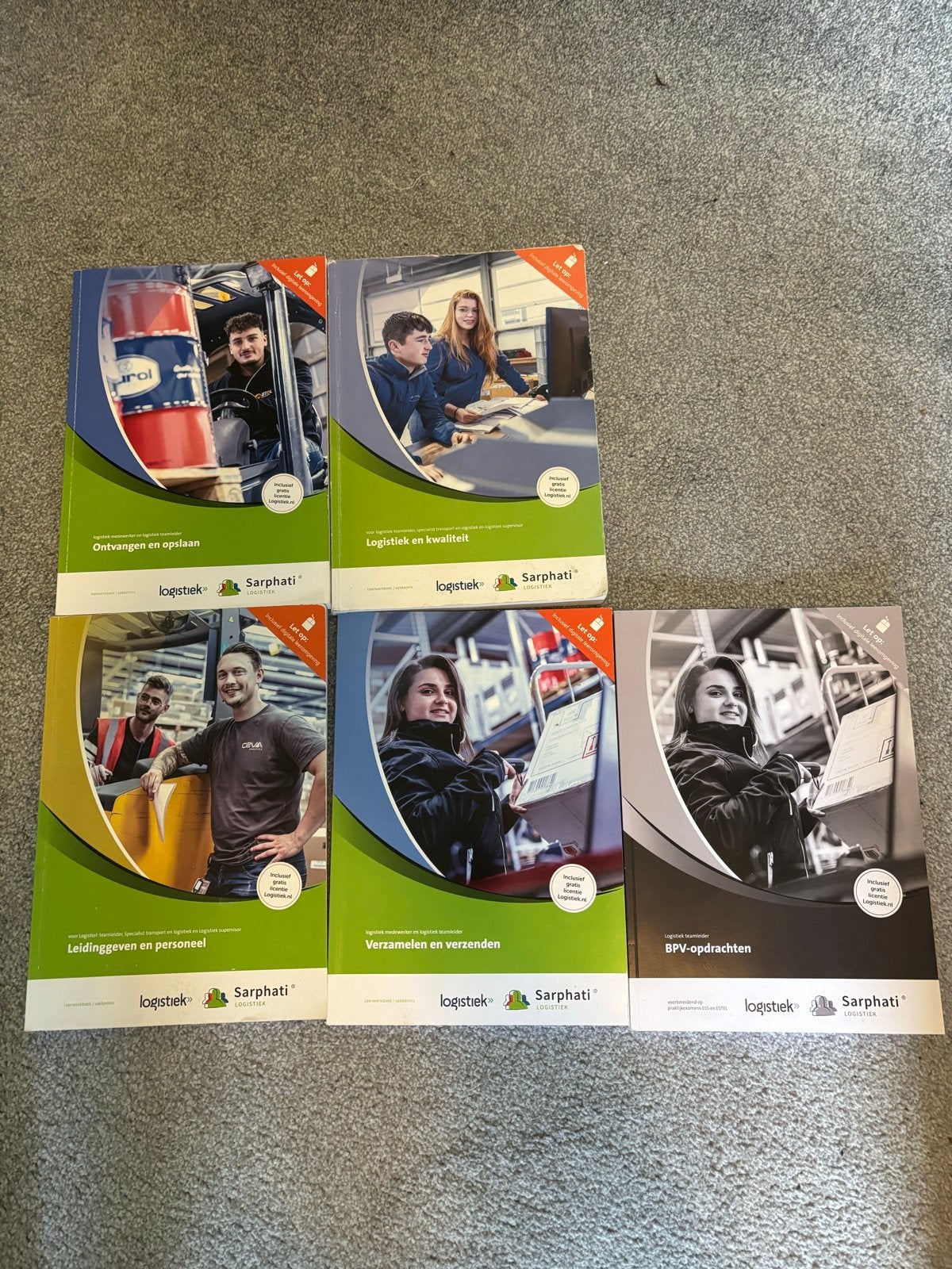 Schoolboeken Transport en Logistiek Teamleider, Ophalen of Verzenden, Zo goed als nieuw, Overige niveaus, Overige vakken