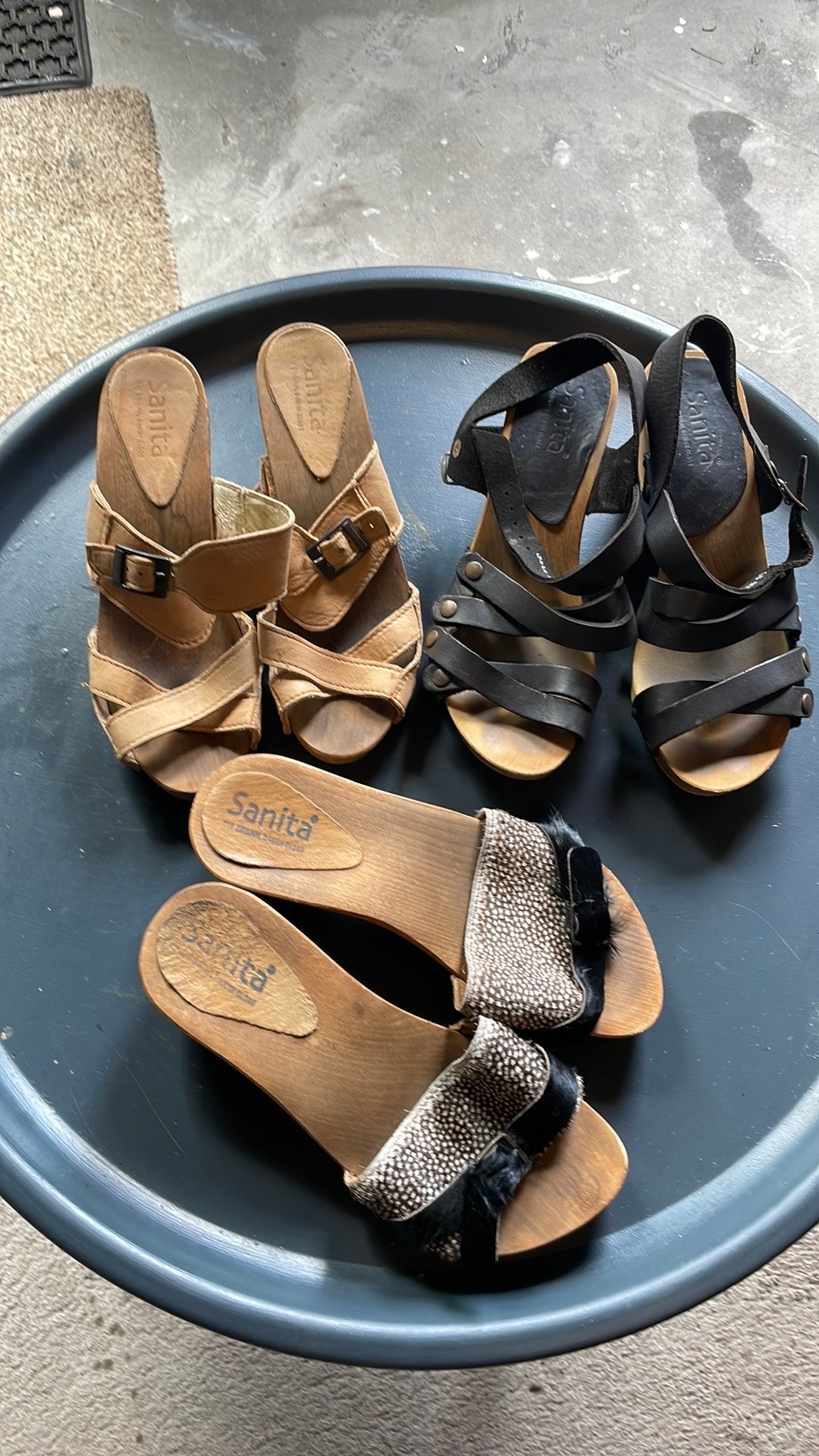 Sanita open sandaal schoenen maat 36, Kleding | Dames, Schoenen, Ophalen of Verzenden, Zo goed als nieuw, Sandalen of Muiltjes