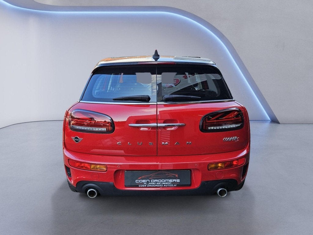 Mini Clubman 2.0 Cooper S Chili /Apple Carplay/Pano/H&K/HUD/, Auto's, 1998 cc, Gebruikt, Leder en Stof, Handgeschakeld
