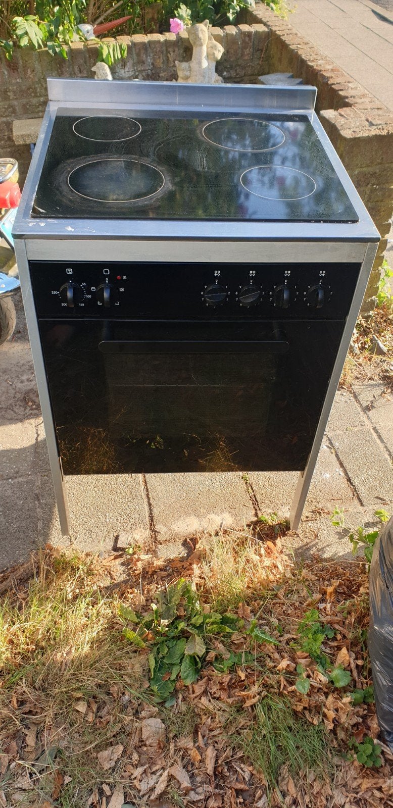 fornuis Ikea UDDEN CG3, Ophalen, Gebruikt, Keramisch, 4 kookzones