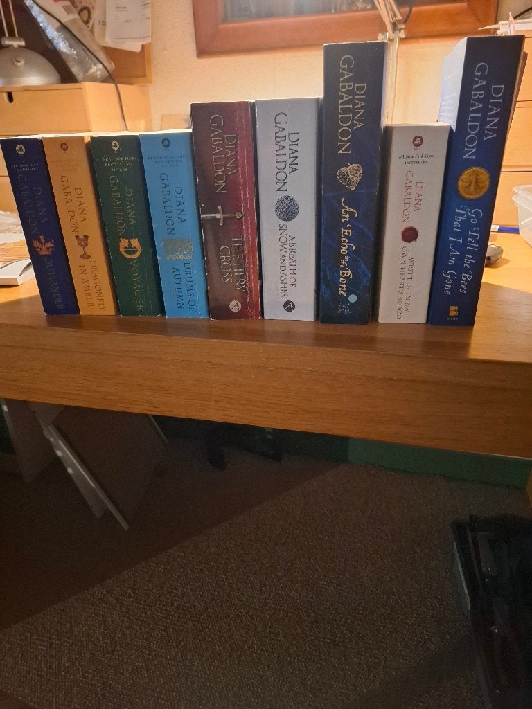 Outlander van Diana Gabaldon. Complete serie in het Engels, Ophalen of Verzenden, Gelezen, Diana Gabaldon, Nederland
