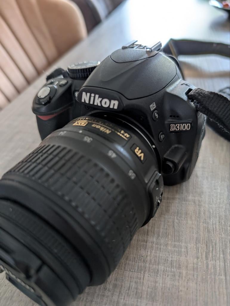 Nikon D3100 Spiegelreflexcamera complete set, Audio, Tv en Foto, Fotocamera's Digitaal, Gebruikt, Spiegelreflex, Ophalen of Verzenden