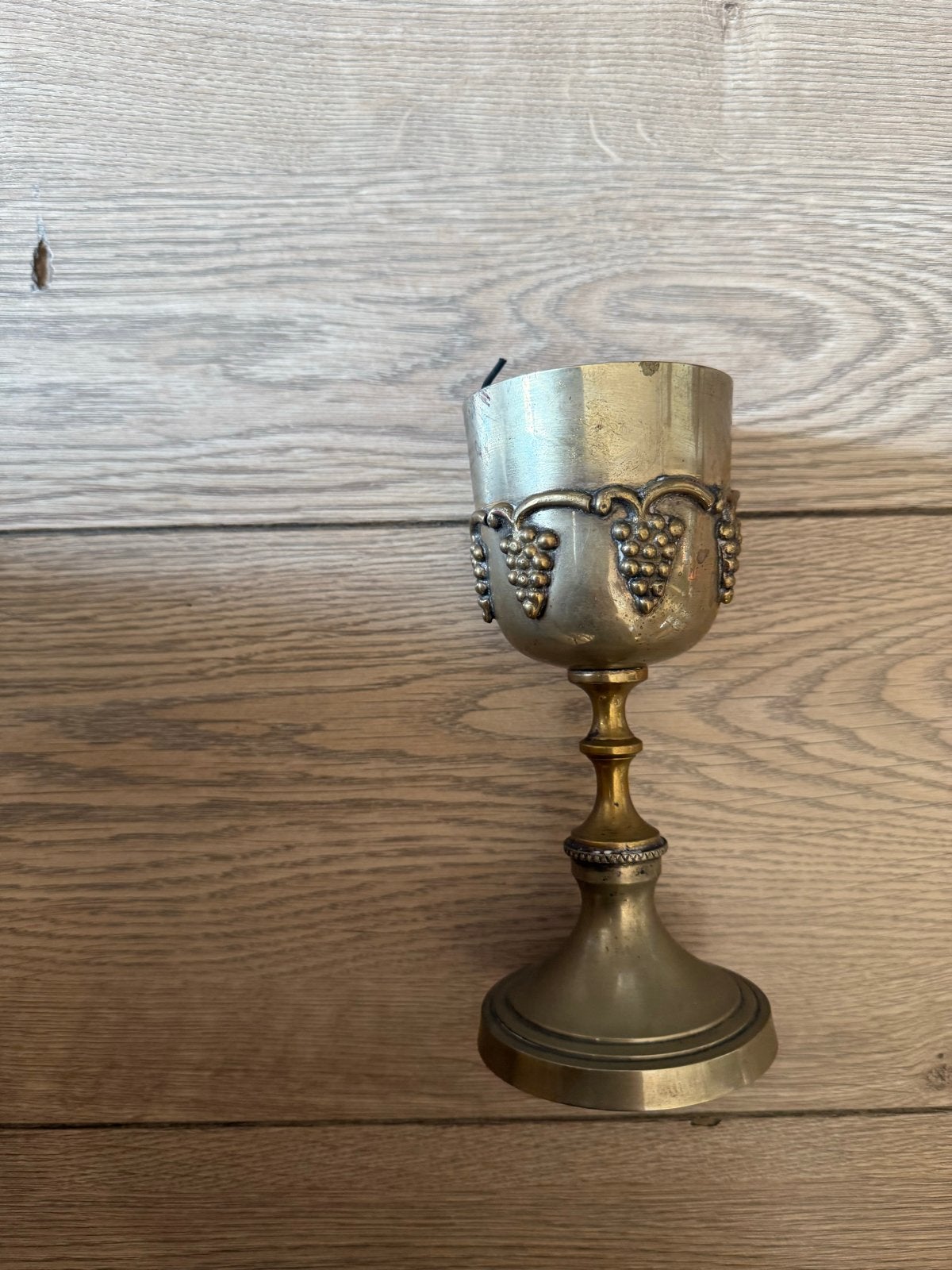 Antieke miskelk en ciborie - Religieuze kunst, Ophalen of Verzenden