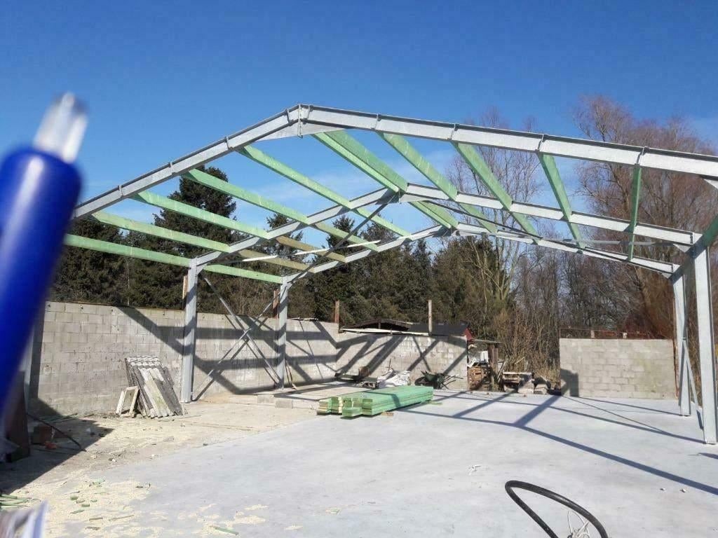 stalen spanten voor woning,stal, schuur, loods,zelfbouwer, Doe-het-zelf en Verbouw, Metalen, Ophalen of Verzenden