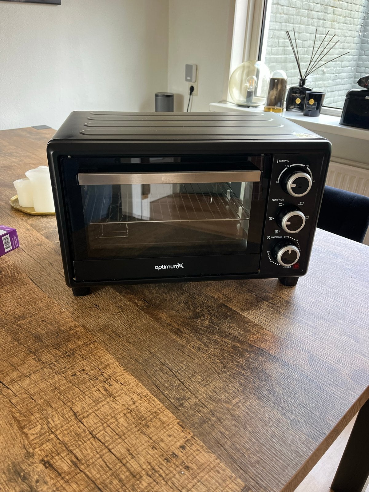 Mini-oven 20L, Ophalen, Minder dan 45 cm, Overige merken, Hete lucht