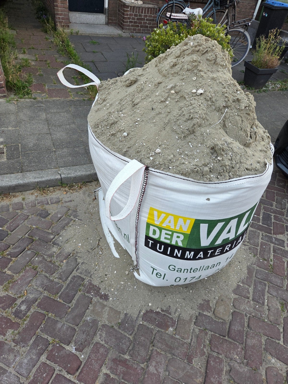 Big Bag Zand - Diverse Toepassingen, Ophalen