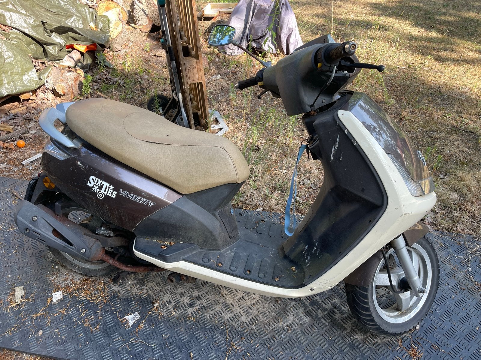 Peugeot Vivacity Sixties Scooter - opknapper, Ophalen, Gebruikt, Maximaal 45 km/u, Overige modellen