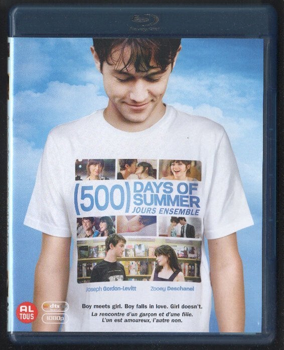 (500) Days of Summer. Blu-ray., Alle leeftijden, Film, Ophalen of Verzenden, Zo goed als nieuw