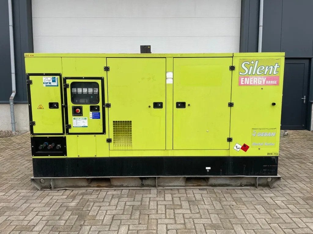 GESAN DVR 250 Volvo Penta - Leroy Somer 250 kVA silent gener, Ophalen of Verzenden