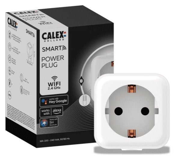 Calex Slimme Stekker - Smart/WiFi Stekker - nieuw, Ophalen of Verzenden, Nieuw, Calex