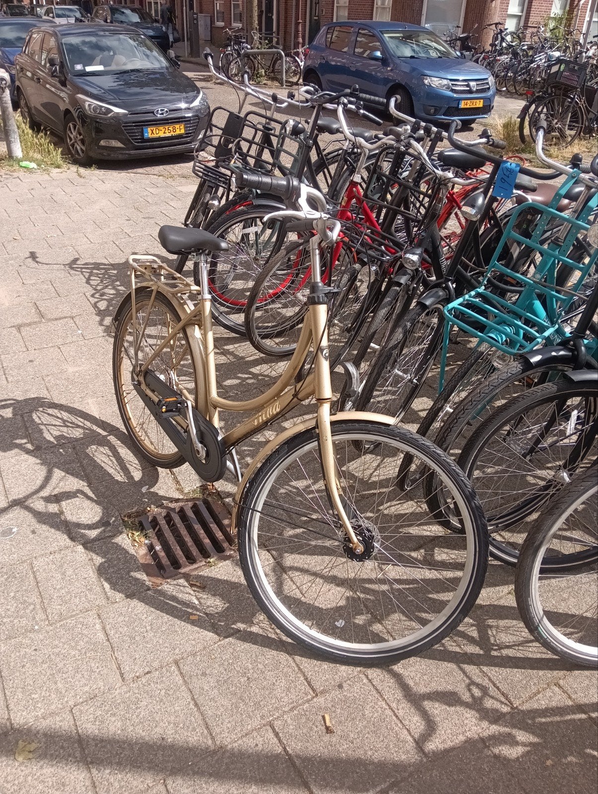 Damesfiets Batavus 28 inch 55 cm frame 7 versn & handrem, Ophalen, Versnellingen, Batavus, 53 tot 56 cm