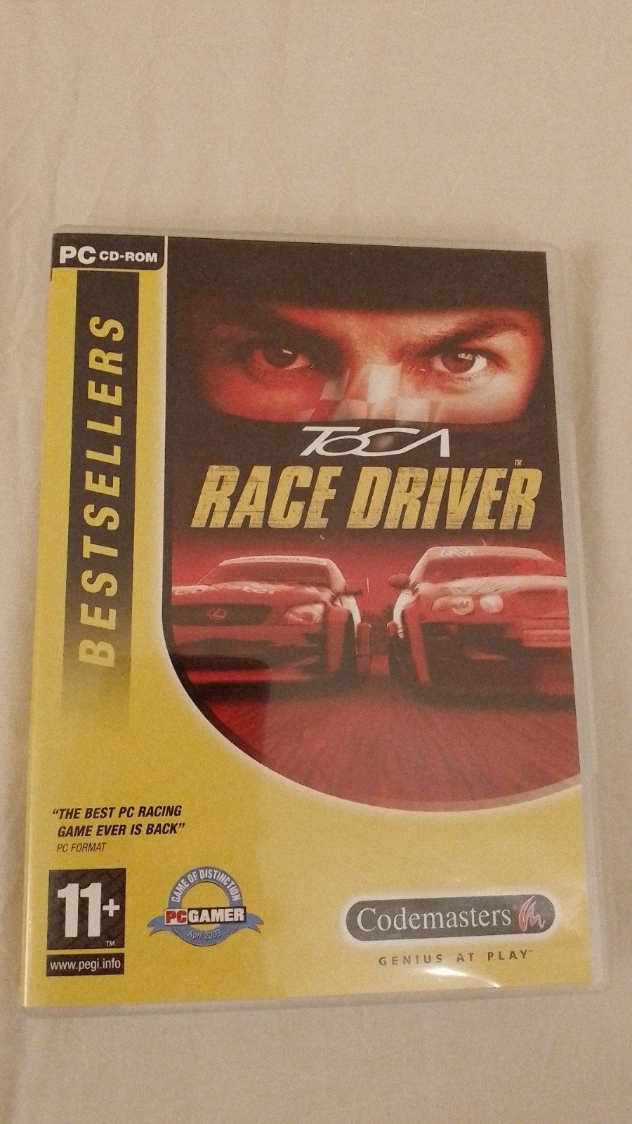 TOCA Race Driver PC CD-ROM - Klassieke race-actie, Ophalen of Verzenden, Zo goed als nieuw, Racen en Vliegen, Vanaf 12 jaar
