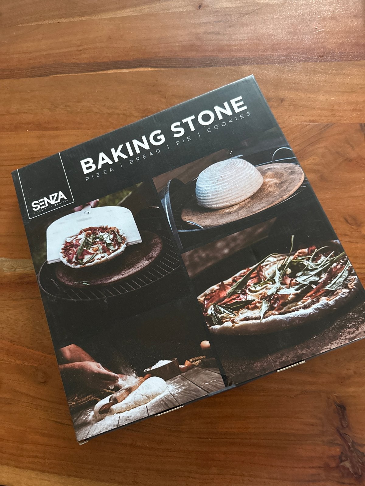 Senza Baksteen Ø30cm voor Pizza, Brood, Taart, Koekjes, Ophalen, Nieuw