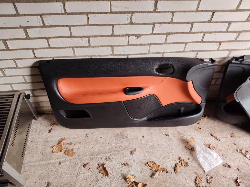 Peugeot 206 3-deurs Roland Garros deurpanelen, Ophalen, Gebruikt, Deur, Achter