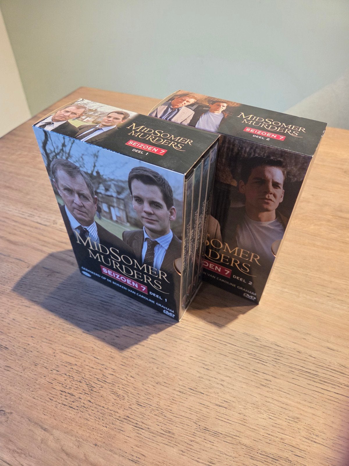 Midsomer Murders Seizoen 7 Deel 1 & 2 DVD Boxset, Engels, Nederlands, Ophalen of Verzenden, Zo goed als nieuw