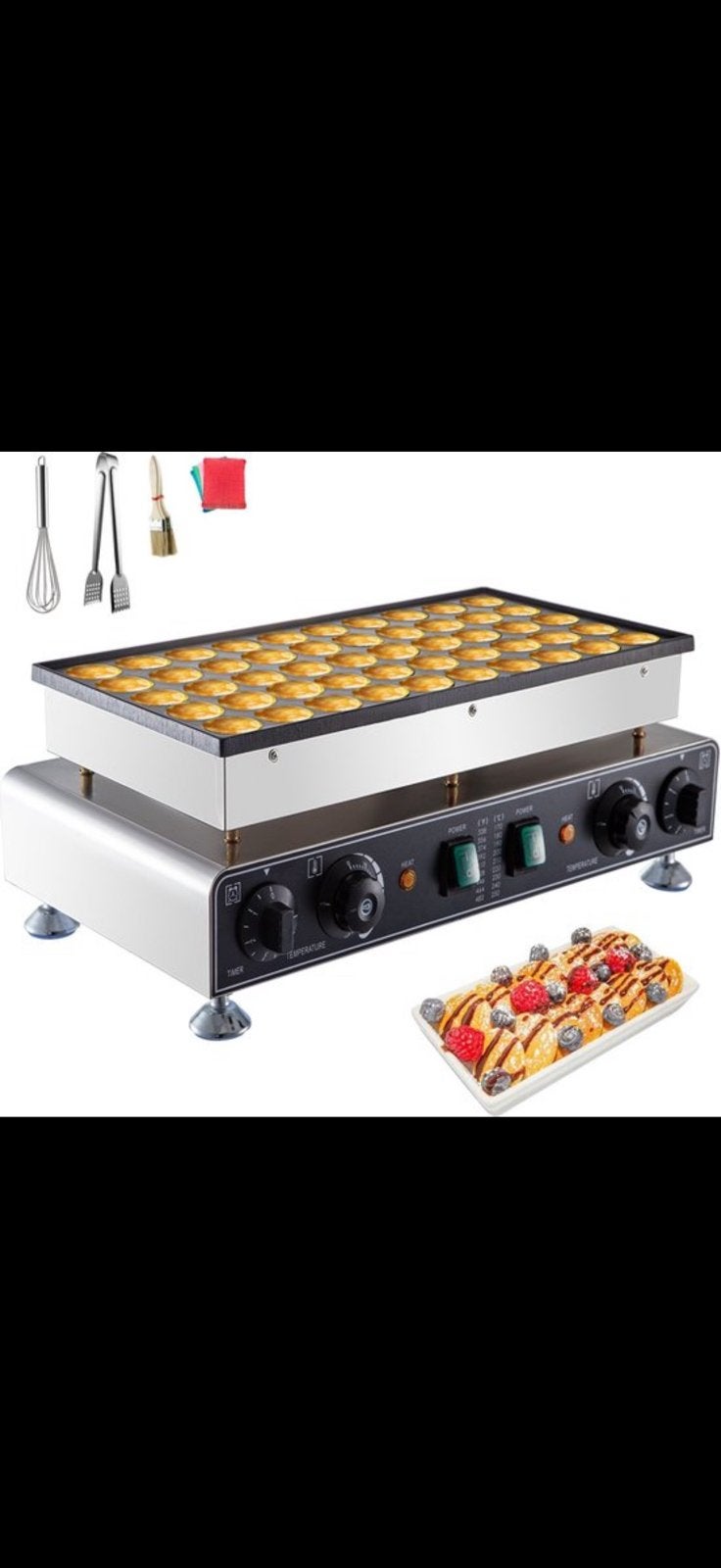 Poffertjes plaat!!!  50 dops Verhuur 24,95, Ophalen of Verzenden, Zo goed als nieuw